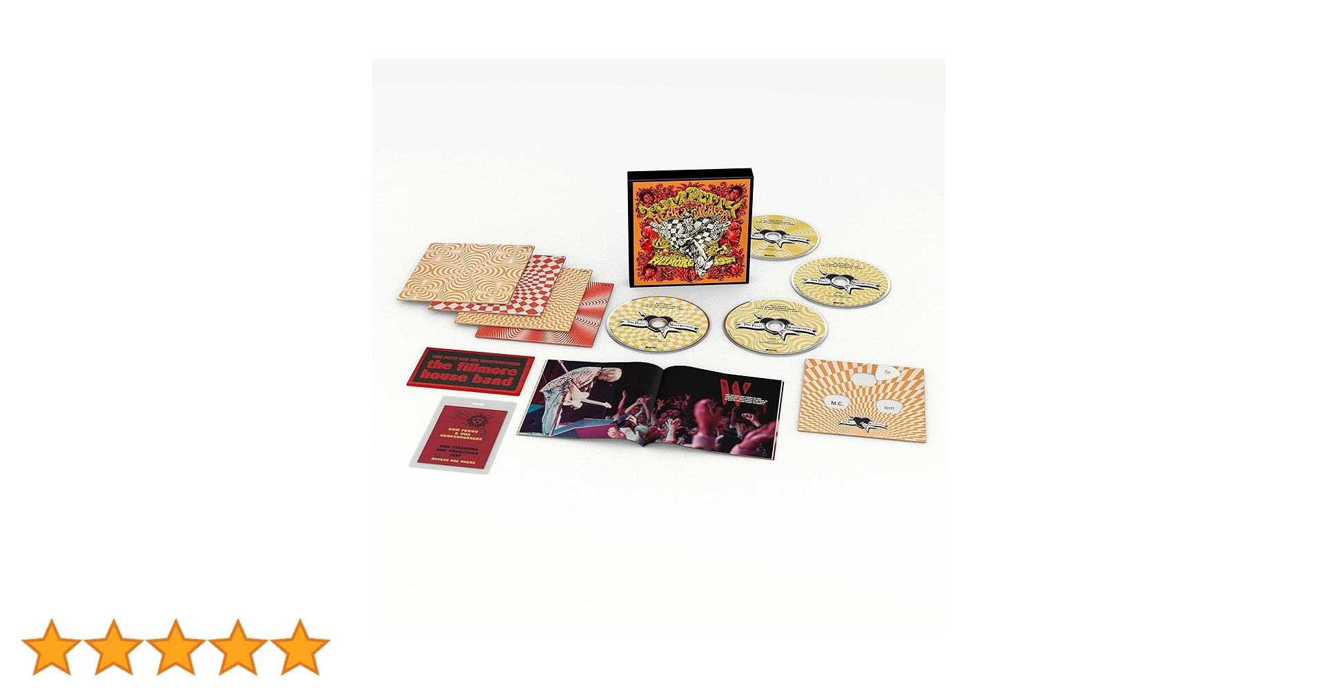 【お値下げ】Tom Petty ライブbox LP,DVD,BD 新品 Tom Petty & The Heartbreakers- 2009 The LIVE Anthology 4 CD